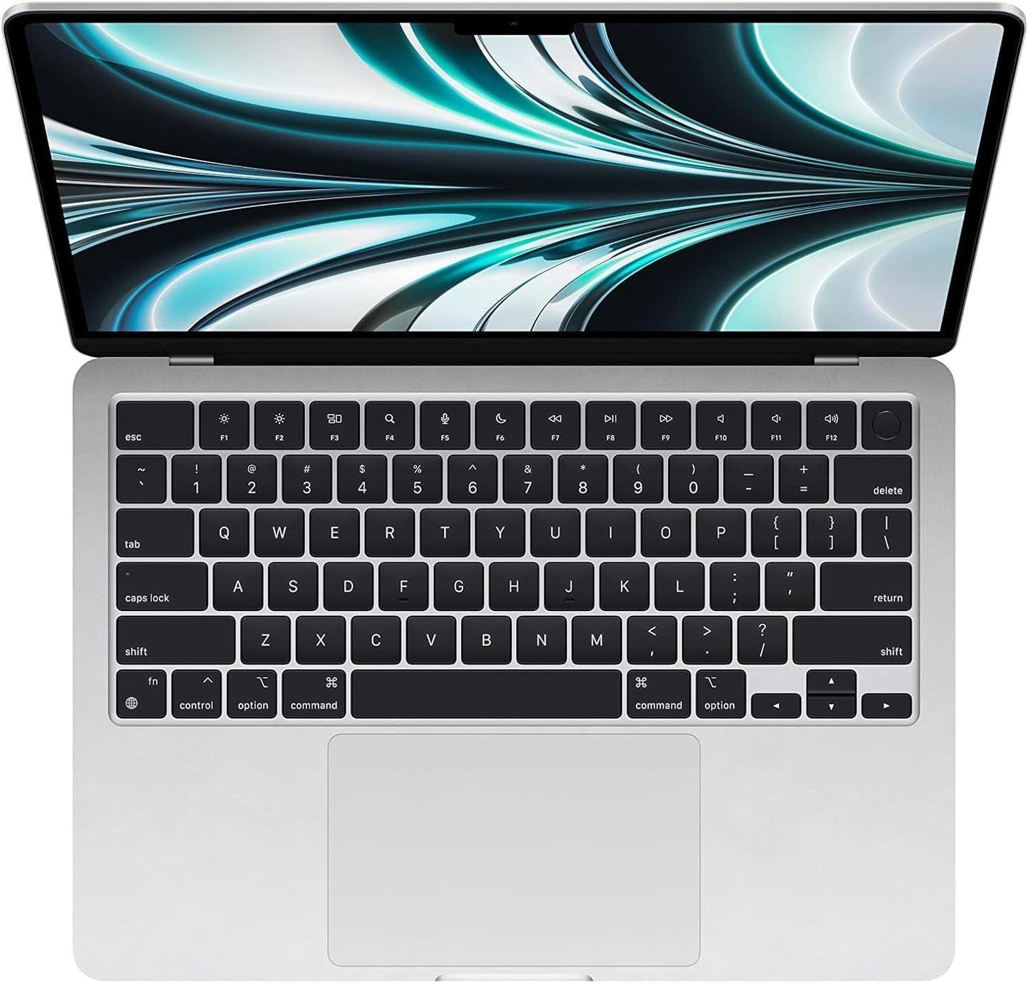 2022 Apple MacBook Air with Apple M2 Chip (13-inch, 16GB RAM, 512GB SSD Storage) (QWERTY English) Silver (Renewed)