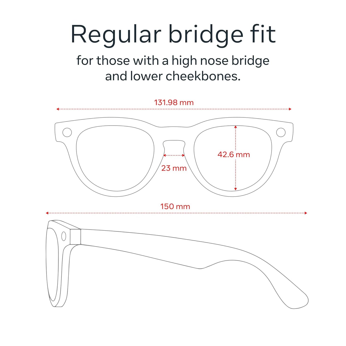 Ray-Ban Meta (Gen 2), Headliner, Shiny Black | Smart AI Glasses for Men, Women — 2x Battery Life — 3K Ultra HD Resolution — 12 MP Ultra-Wide Camera, Audio, Video — Green Lenses — Wearable Technology