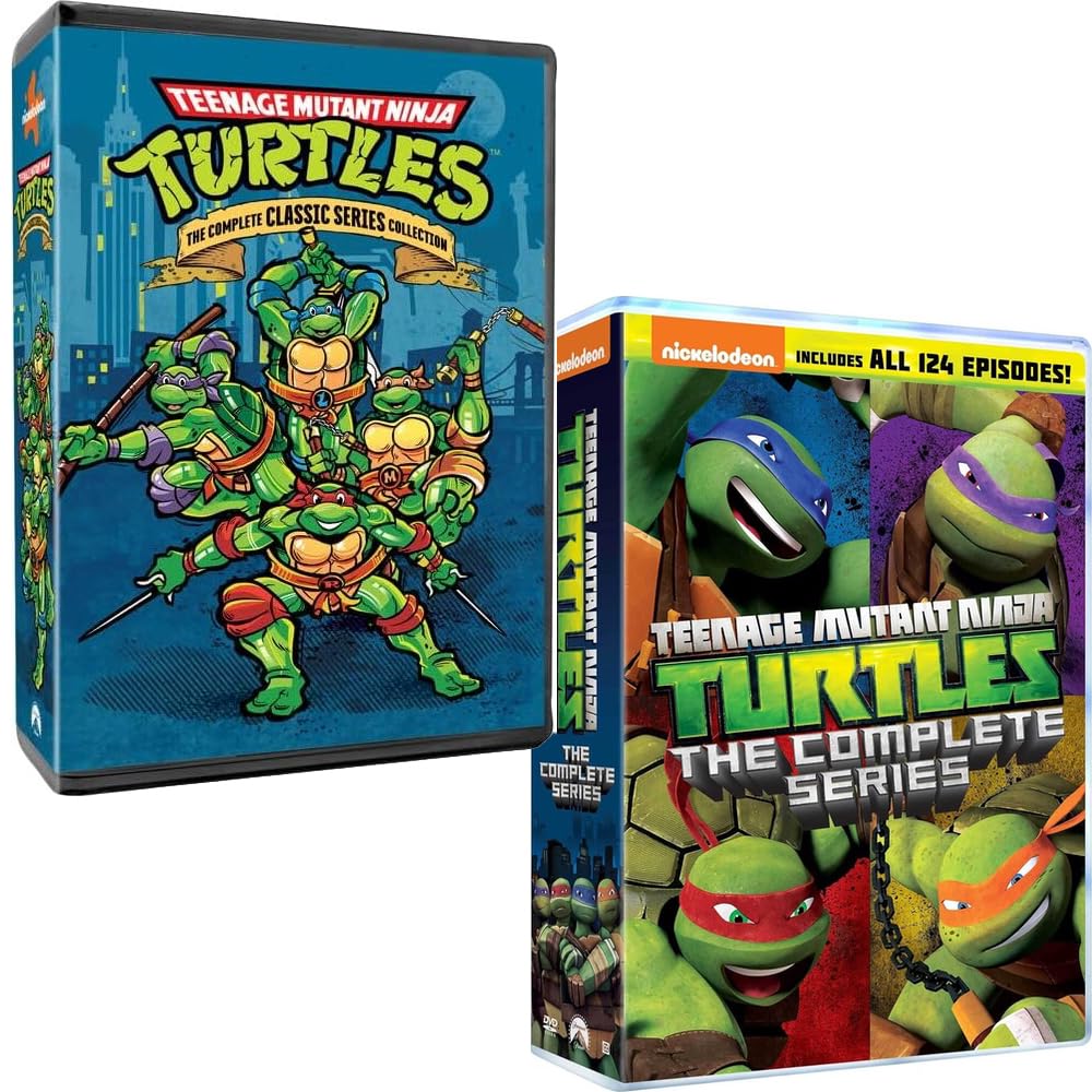 Teenage Mutant Ninja Turtles: The Complete Classic Series Collection & The Complete Series – 43 Disc Bundle DVD