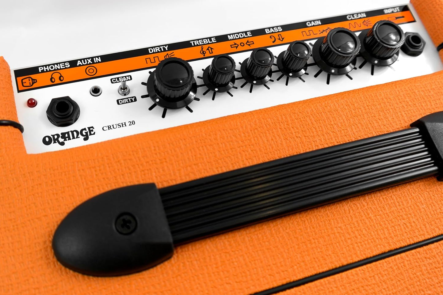 Orange Crush 20 20W 8" 2-Channel Guitar Amplifier and Speaker Combo, Orange