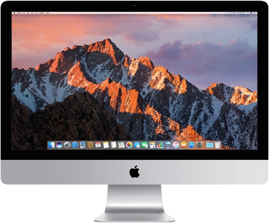 2017 Apple iMac with 3.4GHz Intel Core i5 (27 inch, 8GB RAM, 256GB SSD) Silver