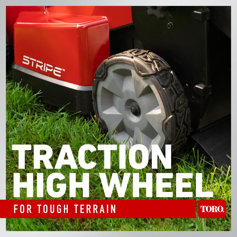 Toro 60V MAX* 21 in. Stripe® Self-Propel Lawn Mower - Battery/Charger Not Included