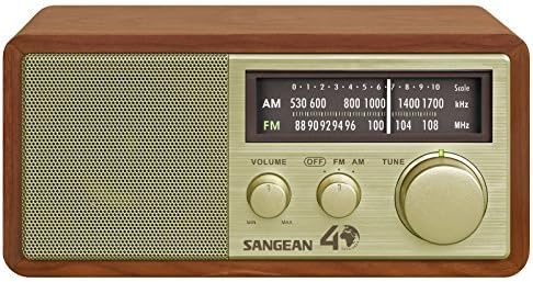 Sangean WR-11SE AM/FM Table Top Radio 40th Anniversary Edition Walnut