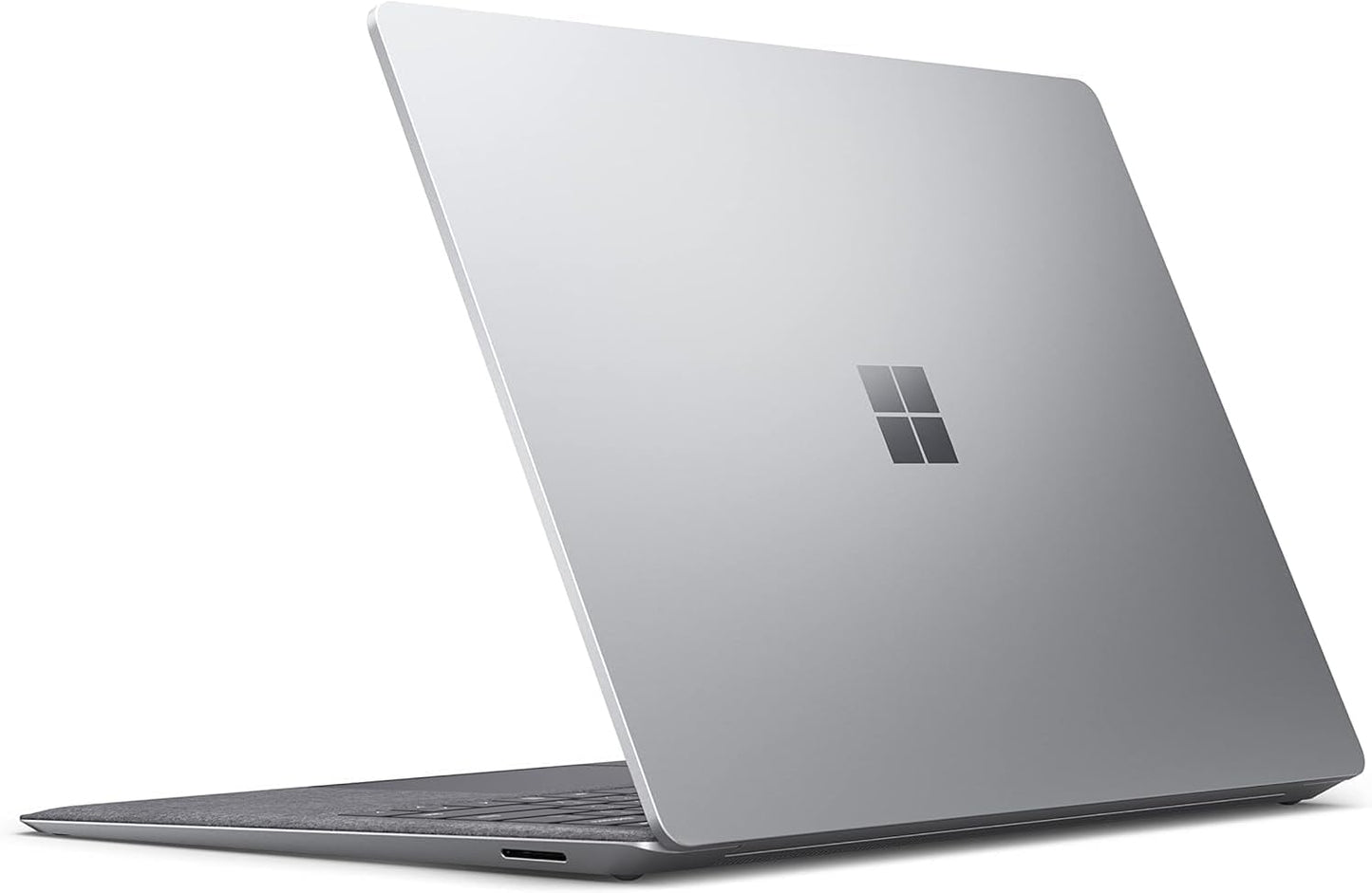 Microsoft Surface Laptop 4 - i7-1185G7 16GB RAM, 512GB SSD, 13.5" High-Performance Touchscreen Windows 11, Lightweight with Sleek Design Platinum 5EI-00019 (Renewed)