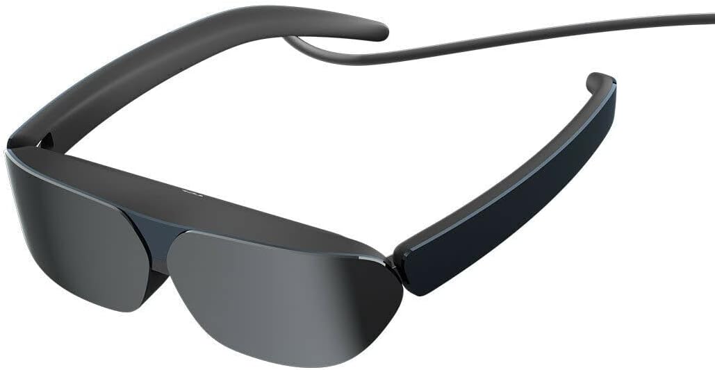 TCL NXTWEAR G Smart Glasses Portable Wearable Dual HD Micro OLED Display 140" 1080P Cinema (Renewed)