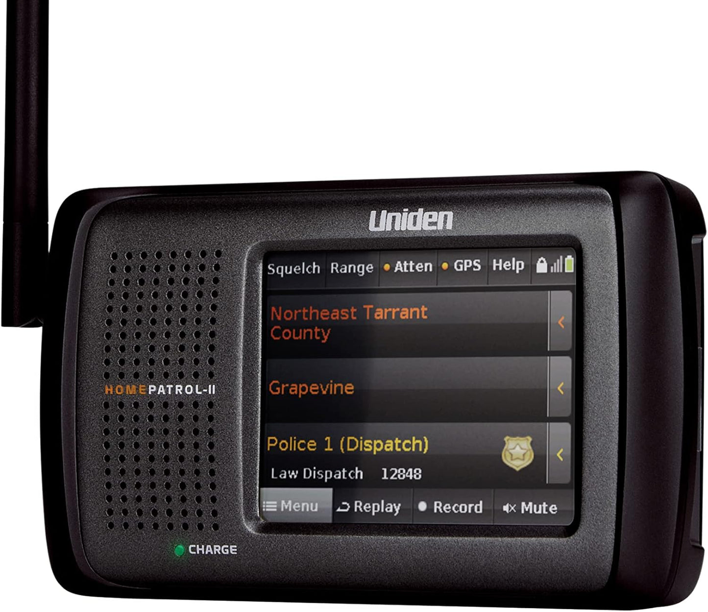 Uniden HomePatrol-2 Color Touchscreen Simple Programing Digital Scanner, TrunkTracker V and S,A,M,E, Emergency/Weather Alert, Digital Capable, APCO P25 Phase 1 and 2, Covers USA and Canada