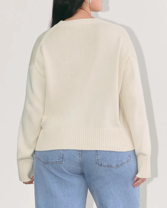 The Boxy Sweater in Everyday Cotton