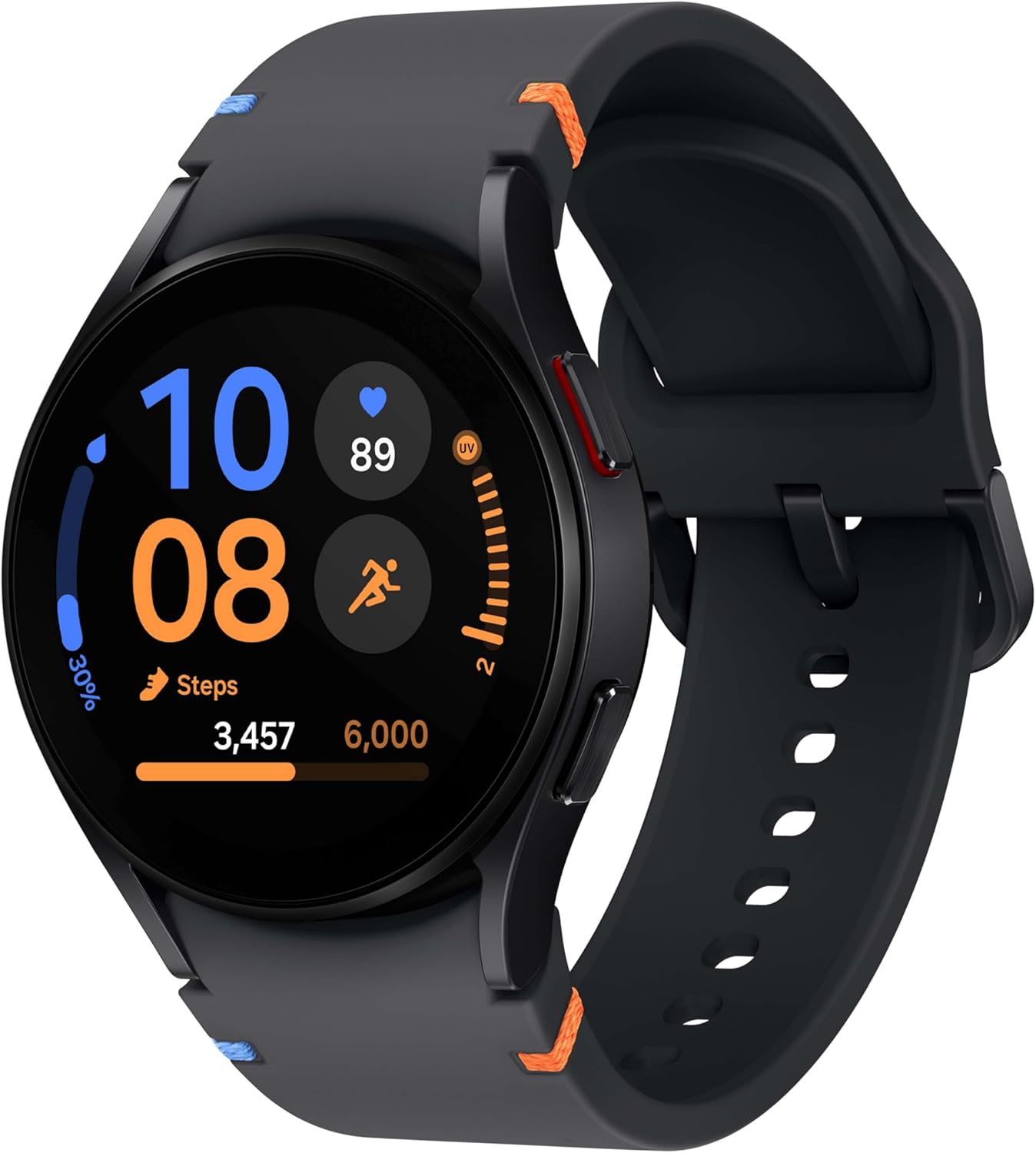 Samsung Galaxy Watch FE 40mm Bluetooth AI Smartwatch w/Fitness Tracking, BIA Sensor, Personalized HR Zones, Heart Rate Tracker, Sleep Monitor, 2024, Black US Version, 1Yr Manufacturer Warranty