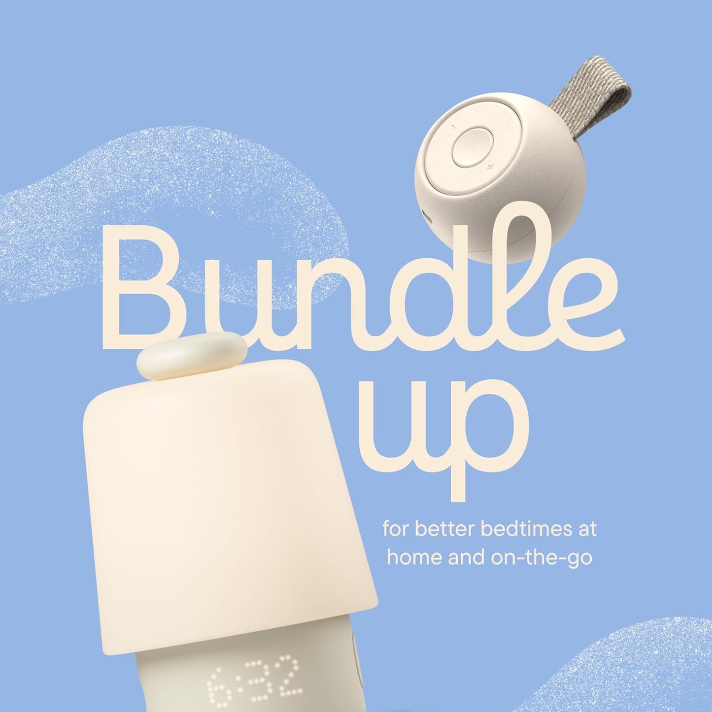 Hatch Baby Sleep Bundle: Home & Travel Sound Machines | Expert Sleep Support | Registry Essential | Includes Hatch Baby and Portable Hatch Go (Putty)