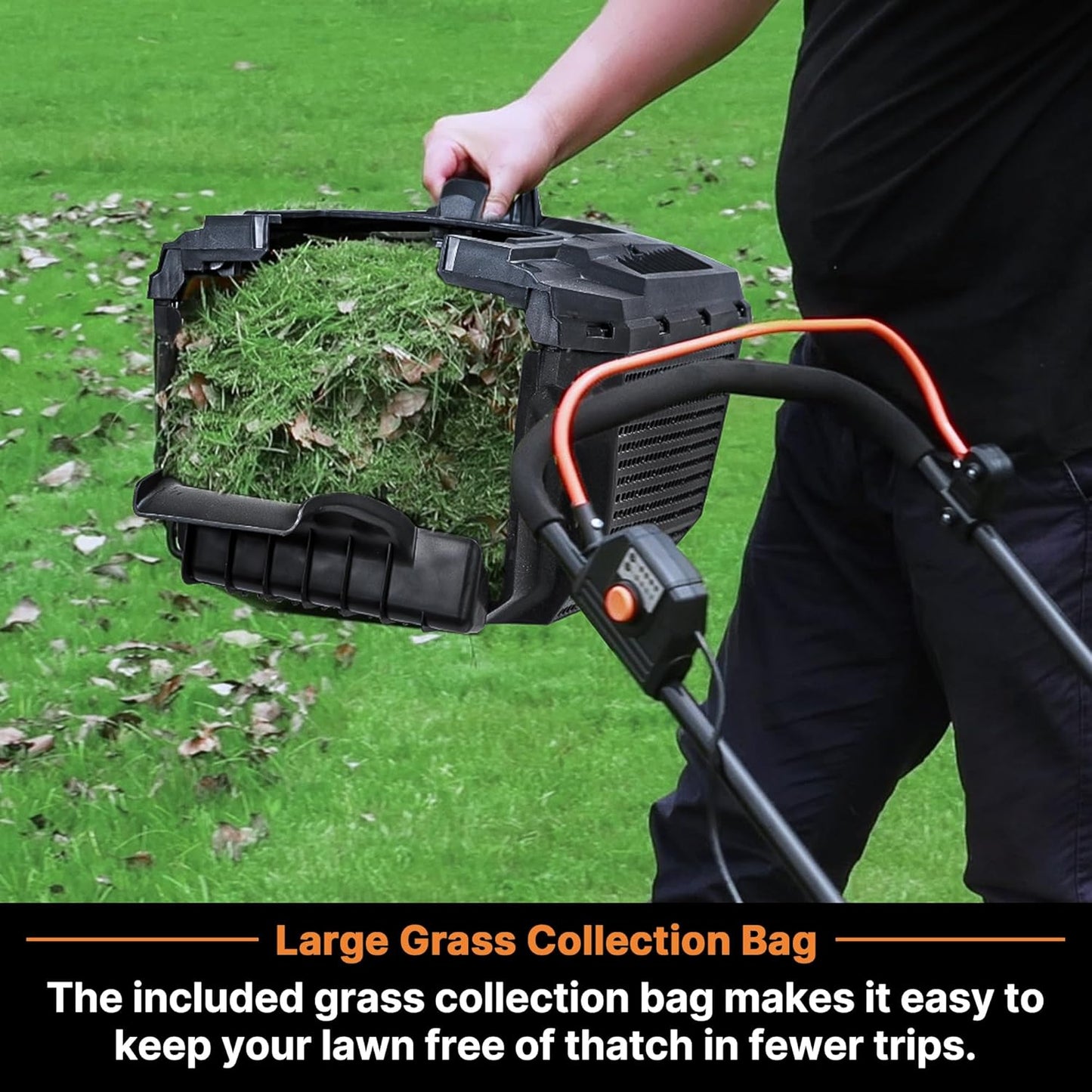 LawnMaster CLM2413A Cordless 13-Inch Lawn Mower 24V Max with 2X4.0Ah Battery and a Charger