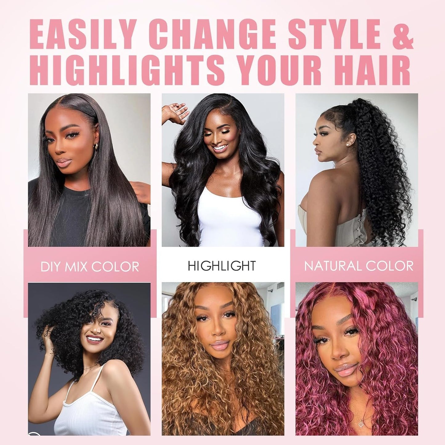 Human Hair Bundles Water Wave Bundles Human Hair 20 22 24 26 Inch 12A 100% Unprocessed Brazilian Virgin Hair Water Wave 4 Bundles Real Human Hair Extensions For Black Women Natural Black