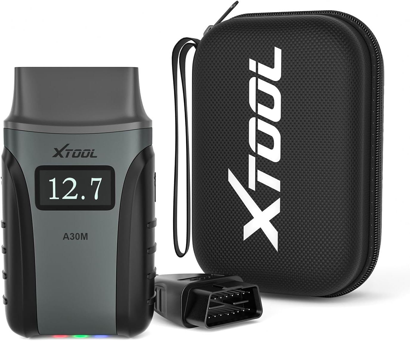 XTOOL Anyscan A30M OBD2 Scanner with Protective Case Kit, Wireless Bidirectional Scan Tool with Free Updates for iOS & Android, 26 Resets, Live Data, All System ABS Bleed Diagnostic Tool, CAN FD& FCA