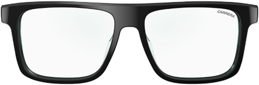 Carrera Smart Glasses with Alexa (newest model), Smart audio glasses, Sprinter black frames with blue light filtering lenses, Square