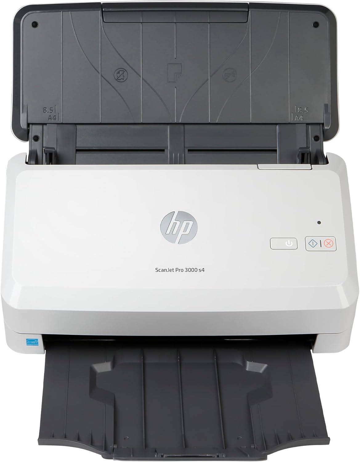 HP ScanJet Pro 3000 s4, Fast 2‑Sided Scanner with Auto Document Feeder, Best for Small Business (6FW07A)