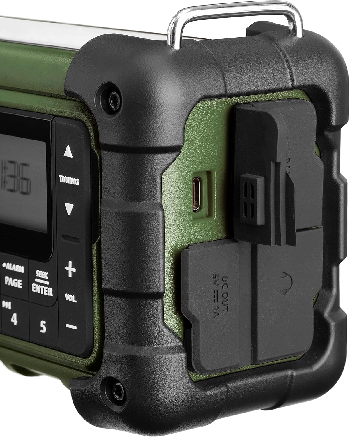 Sangean MMR-99 AM/FM-RBDS/Bluetooth/AUX/Weather/Multi-Powered Digital Tuning Emergency Radio
