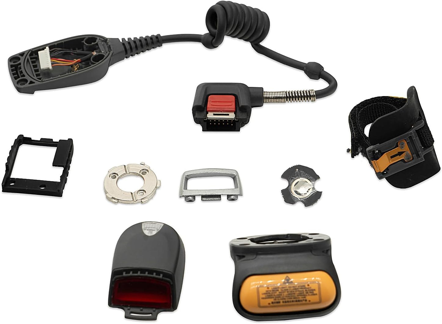 RS4000 Finger Ring Scanner 1D Laser Corded Barcode Reader for Zebra WT6000 Wearable Mobile Computer, Snsitive Accuracy Scanning (RS4000-HPCSWR)