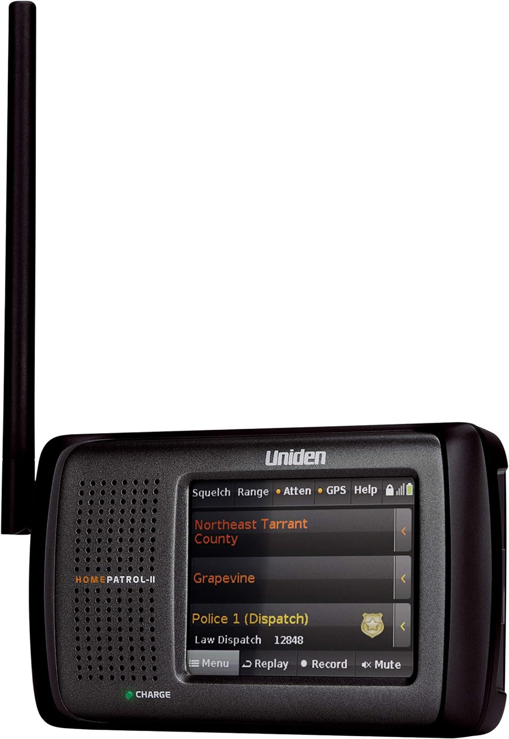 Uniden HomePatrol-2 Color Touchscreen Simple Programing Digital Scanner, TrunkTracker V and S,A,M,E, Emergency/Weather Alert, Digital Capable, APCO P25 Phase 1 and 2, Covers USA and Canada