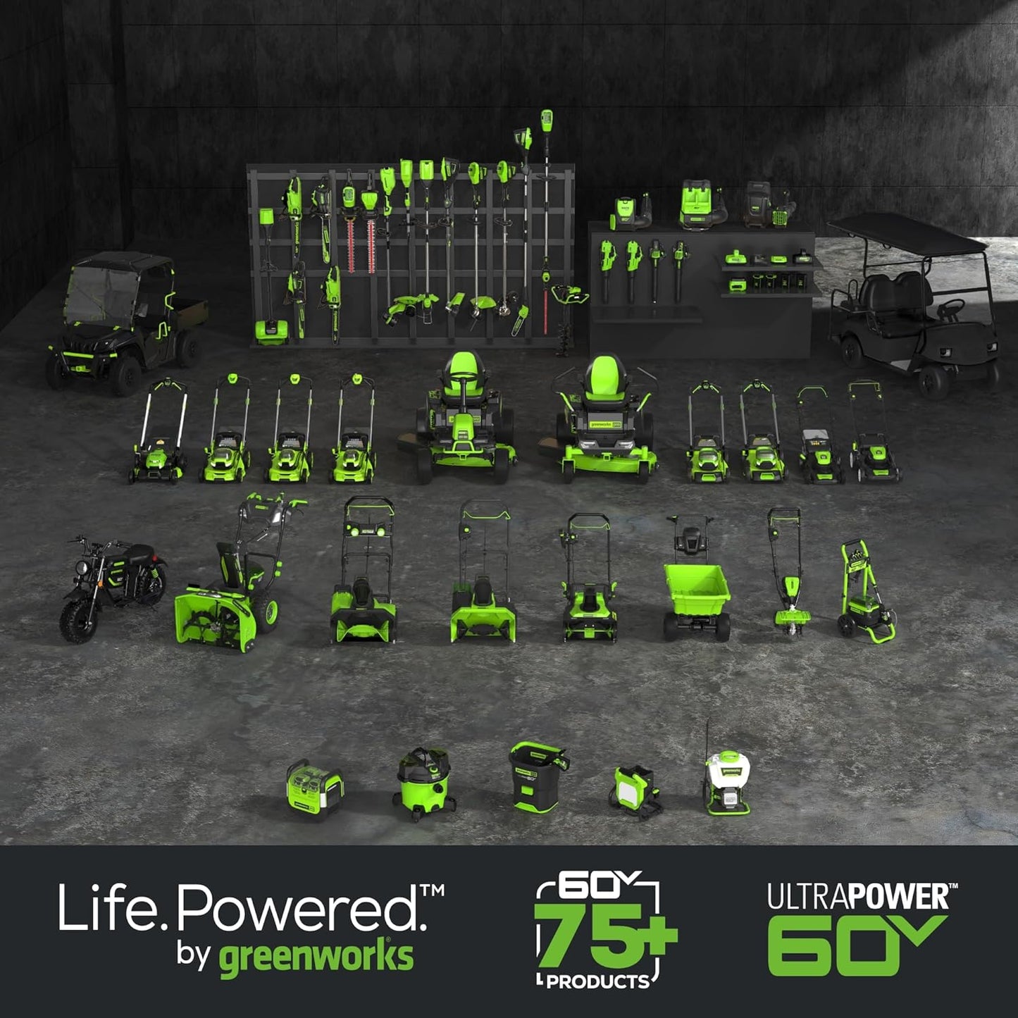 Greenworks 60V Cordless Yard Tool Combo Kit with 4.0Ah Battery & Charger – 13" Dual-Line String Trimmer and 540 CFM Leaf Blower