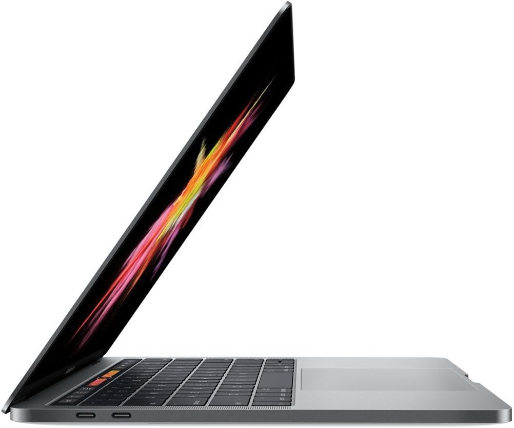 Mid 2017 Apple MacBook Pro with Touch Bar, with 3.1GHz Intel Core i5 (13-inch, 8GB RAM, 512GB SSD) - Space Gray (Renewed)