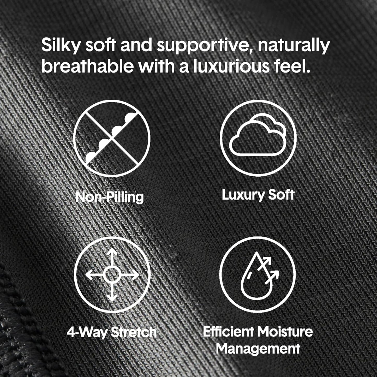 Tommy John Men's High V Neck Undershirt, Second Skin Fabric, Slim Fit T-Shirt with Stay Tuck Design