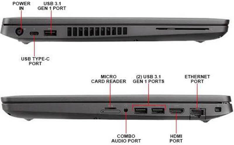 Dell Latitude 5400 14"" HD, Core i5-8265U 1.6GHz, 32GB RAM, 1TB M.2-NVMe, Windows 11 Pro 64Bit, CAM, Black (Renewed)