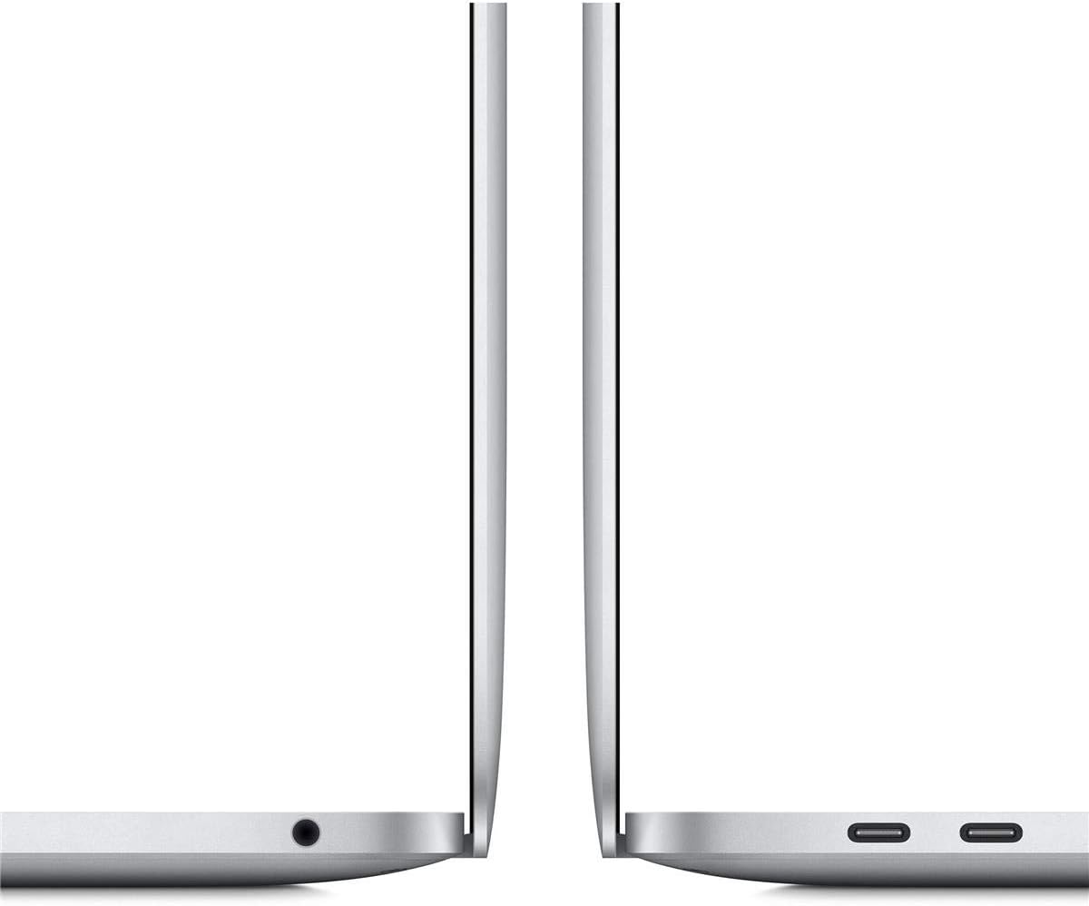 Apple Late 2020 MacBook Pro with M1 Chip, 13.3-inch, 16GB RAM, 256GB SSD, Silver (Renewed)