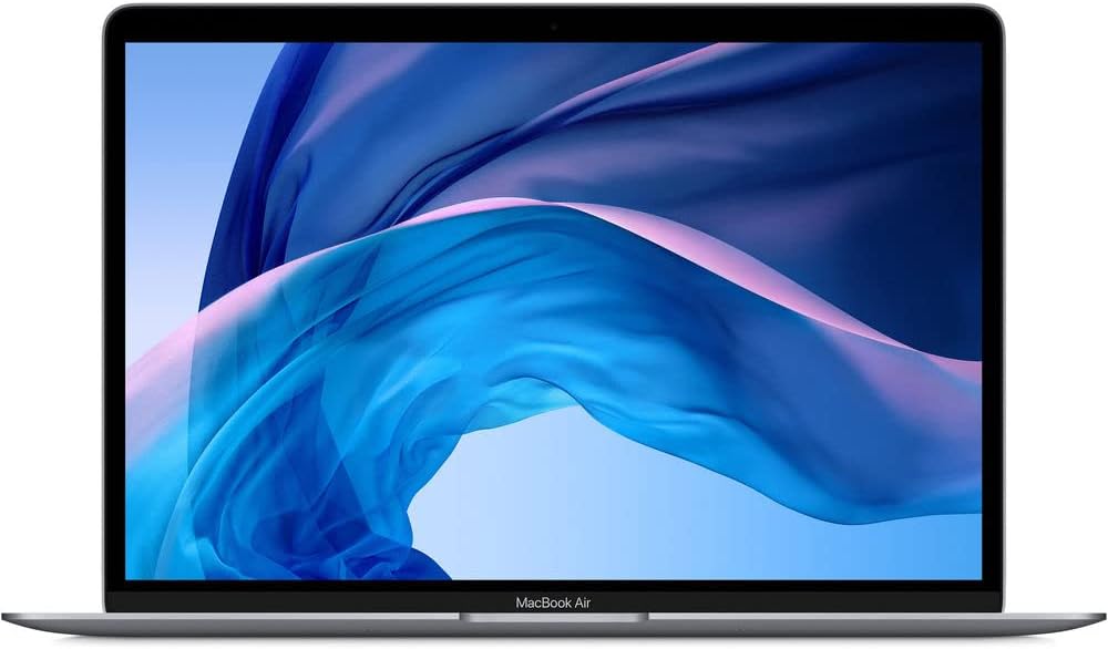 Apple Mid 2019 MacBook Air with 1.6GHz Core i5, 13-inch, 16GB RAM, 128GB SSD Space Gray (Renewed)