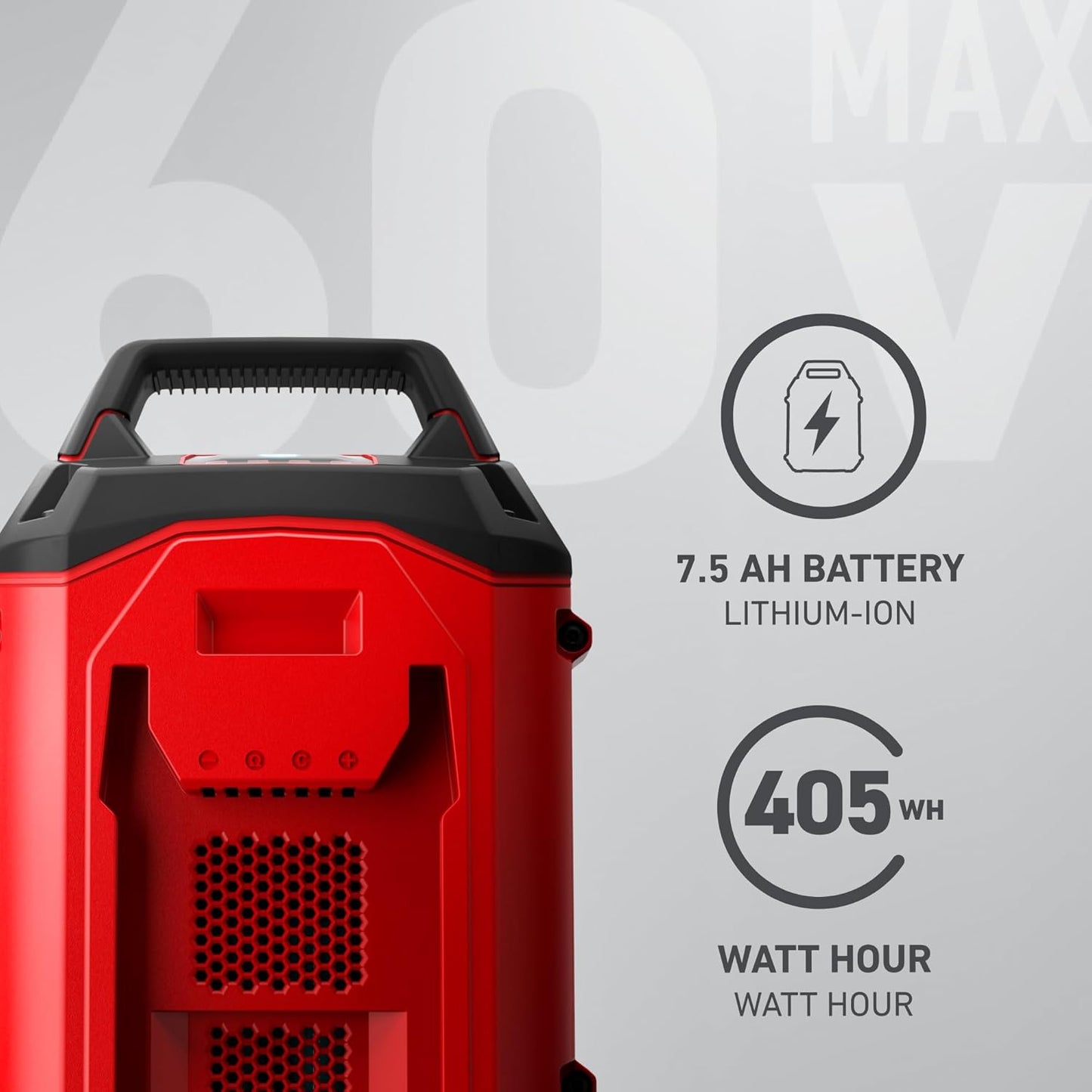 Toro - 88675 60V Battery 7.5Ah 405 Watt Hour Flex-Force Lithium-ion