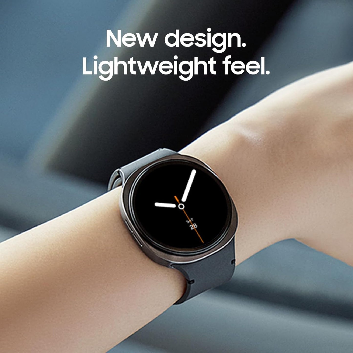 Samsung Galaxy Watch 8 (2025) 44mm Bluetooth Smartwatch, Cushion Design, Fitness Tracker, Sleep Coaching, Running Coach, Energy Score, Heart Rate Tracking, Graphite US Version, 2 Yr Warranty