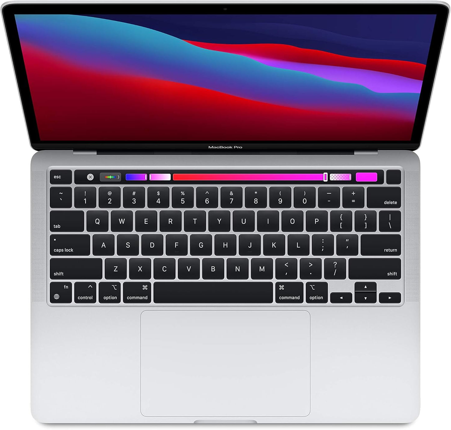 Apple 2020 MacBook Pro with M1 Chip, 13-inch, 8GB RAM, 256GB SSD, Silver (Renewed)