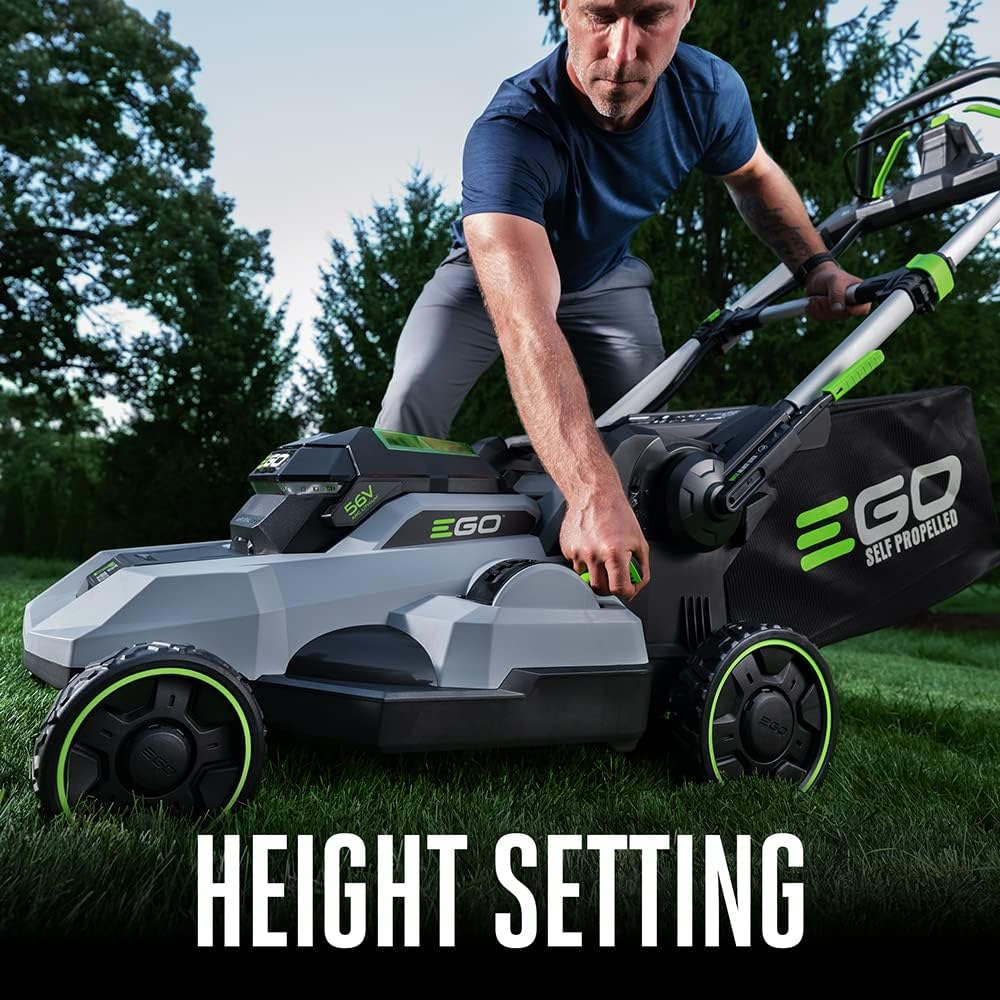 EGO POWER+ Electric Lawn Mower, Self-Propelled Cordless, 21" Deck, Battery and Charger Not Included - LM2110SP
