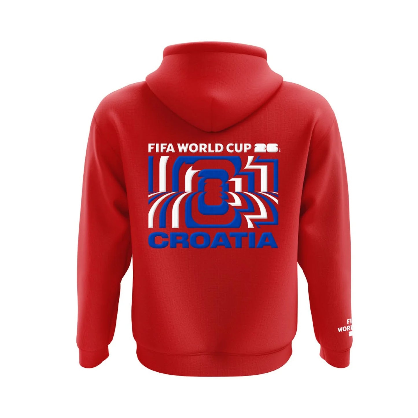 FIFA World Cup 2026™ Croatia Puff Hoodie - Unisex