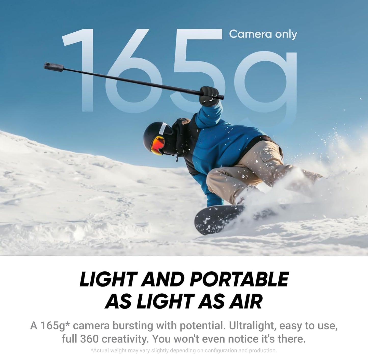 Insta360 X4 Air Motorcycle Ultimate Multiview Bundle - Lightweight 165g 8K 360 Camera, Invisible Selfie Stick, Replaceable Lenses, Shoot First & Frame Later, Built-in Wind Guard, Stabilization