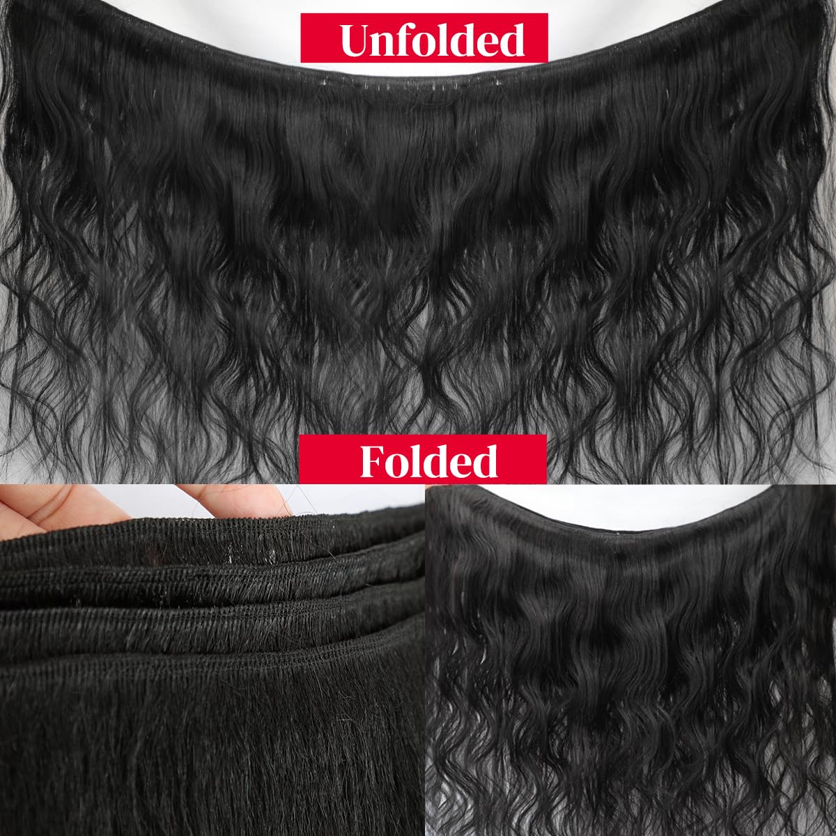 26 28 30 32 Inch Bundles Human Hair 12A Body Wave Bundles Human Hair 100% Unprocessed Brazilian Virgin Hair 4 Bundles Human Hair Body Wave Human Hair Extensions Natural Black