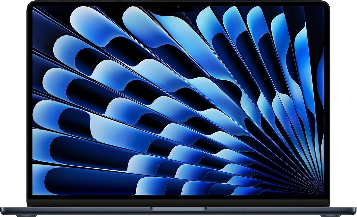 2023 Apple MacBook Air with Apple M2 Chip with 8-Core CPU/10-Core GPU (15-inch, 8GB RAM, 512GB SSD Storage) (QWERTY English) Midnight (Renewed)