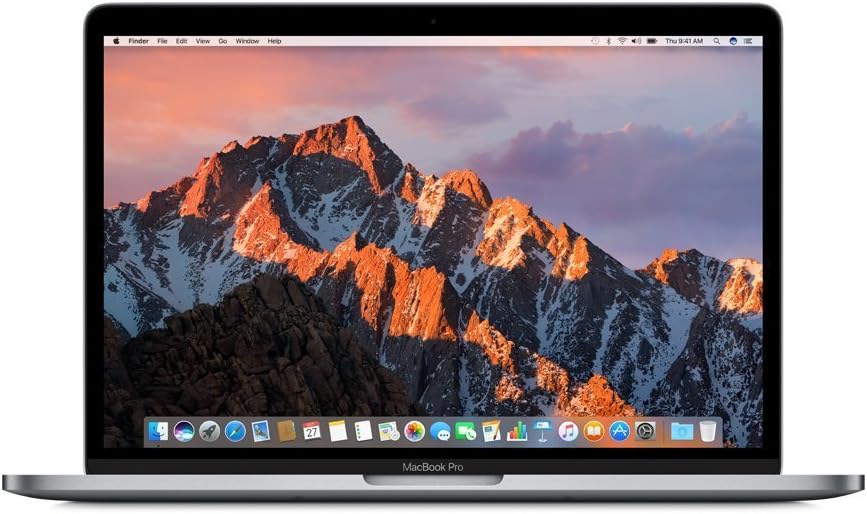 Mid 2017 Apple MacBook Pro with Touch Bar, with 3.1GHz Intel Core i5 (13-inch, 8GB RAM, 512GB SSD) - Space Gray (Renewed)