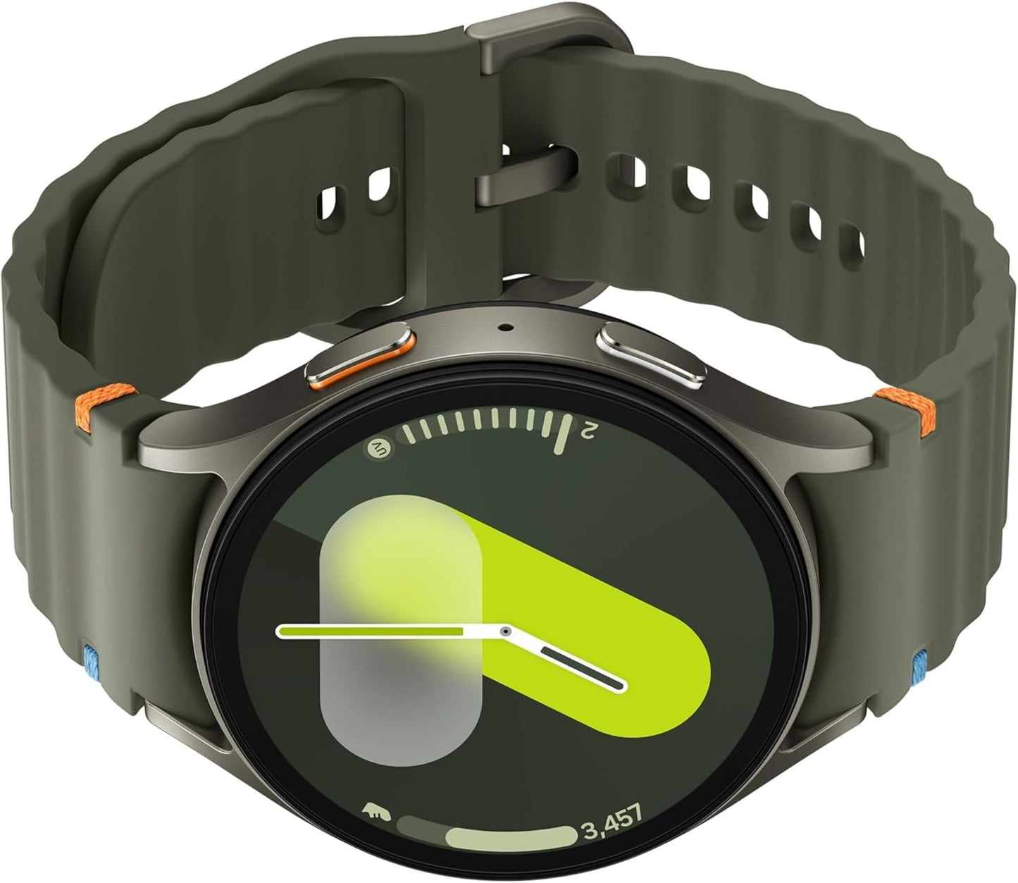 Samsung Galaxy Watch 7 | 44mm | AI Smartwatch w/ 1.5" AMOLED, Wear OS 5, LTE, Wi-Fi, Bluetooth, Heart Rate, Sleep Apnea & GPS Fitness Tracker | International Model L315 | w/Fast Charger, Intl Green