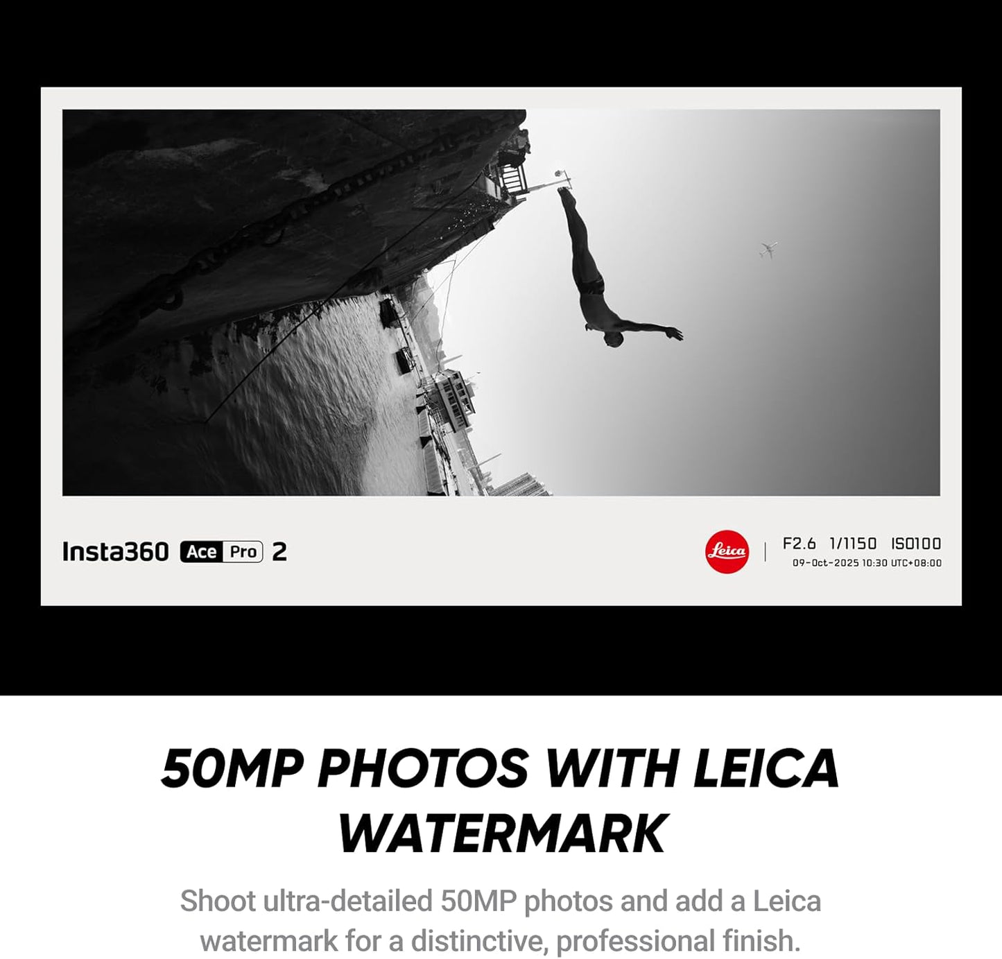 Insta360 Ace Pro 2 Videography Bundle Limited Edition - 8K Waterproof Action Camera, Co-Engineered with Leica, 1/1.3" Sensor, Xplorer Grip Pro Kit for Street Photography, Cinematic Lens