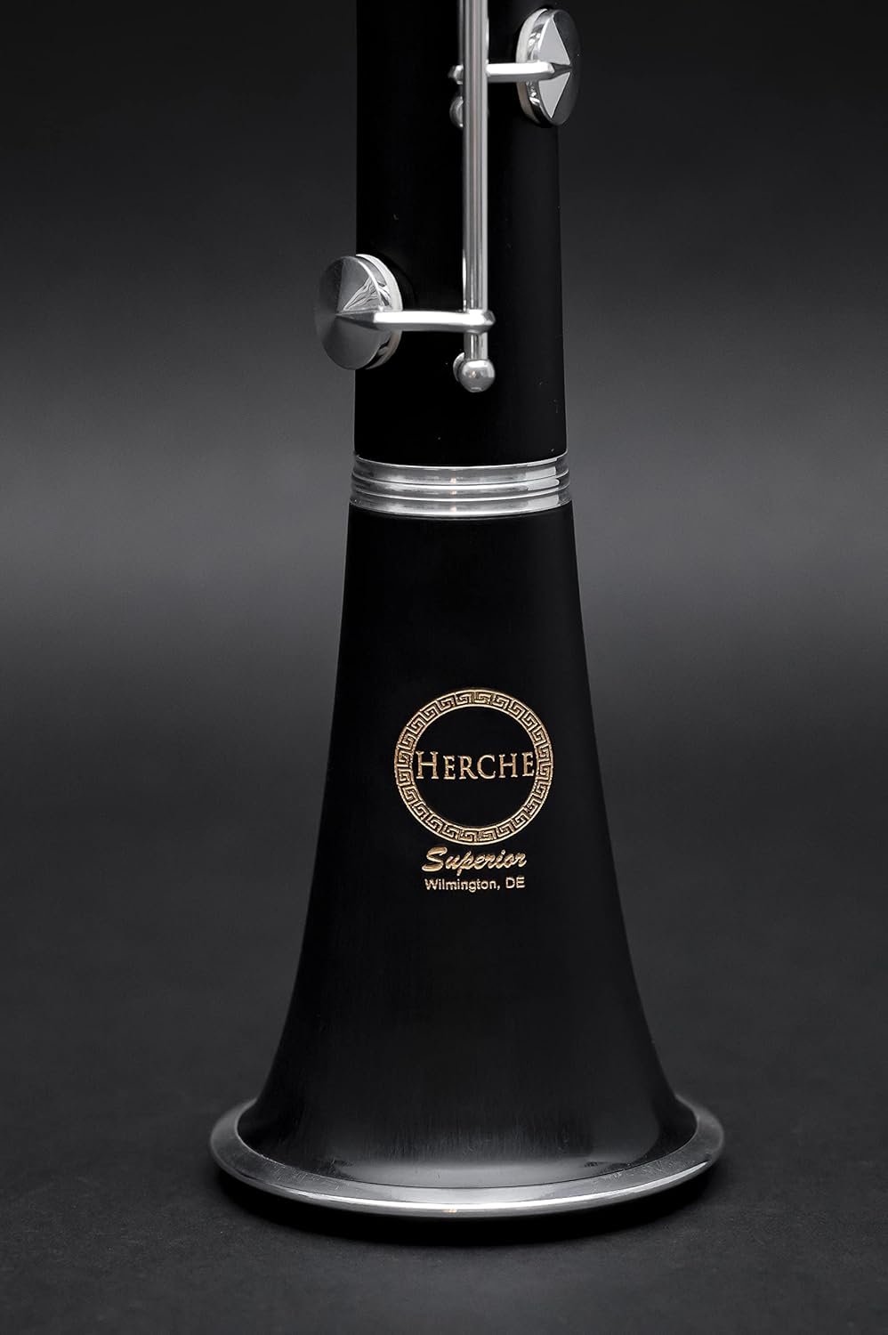 Herche Clarinet Bb Superior X5 - UPGRADED - Educator Approved - Intermediate - Free Service Plan