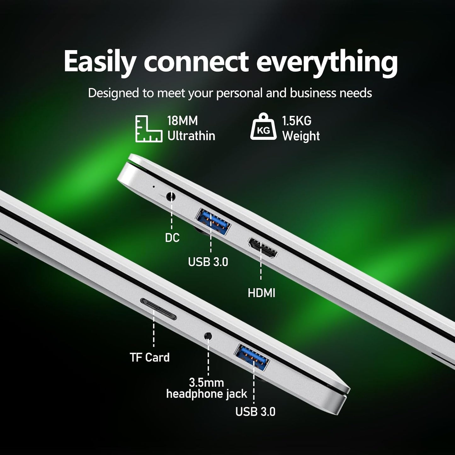 15.6" Laptop Computer DDR4 8GB RAM 256GB SSD,traditional laptop computers with N4000 (Up to 2.60 GH) 15.6 Inch FHD Display 1920*1080,Lightweight Lap top-For Students/Commuters/Business Professionals