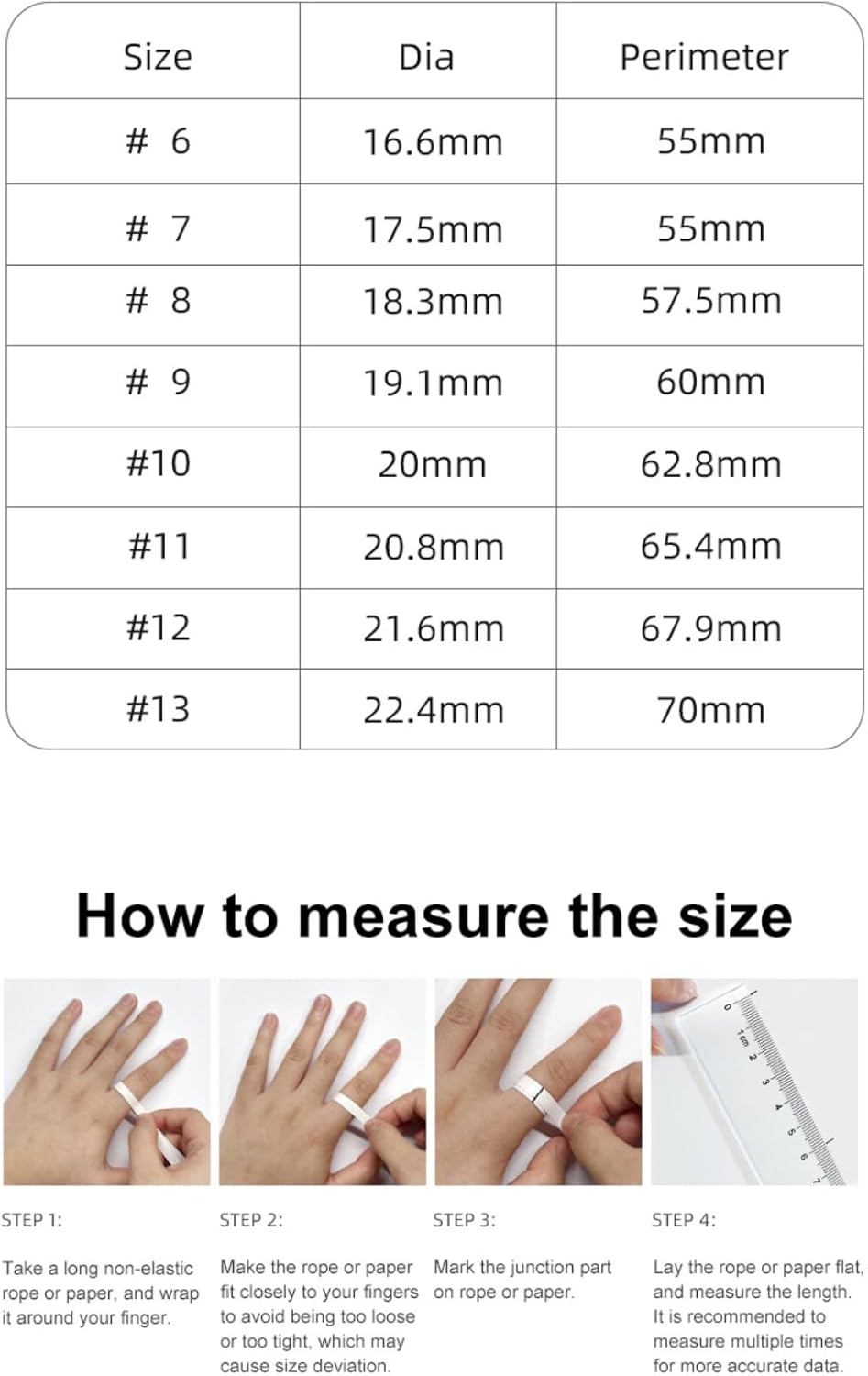 Smart Rings for Couples, Health Rings for Men & Women, 24/7 Track Heart Rate, Sleep, SpO2, Stress, HRV & Cycles, 5ATM Waterproof, iOS/Android, No Subscription, Pink, Size 6 (16.6mm)