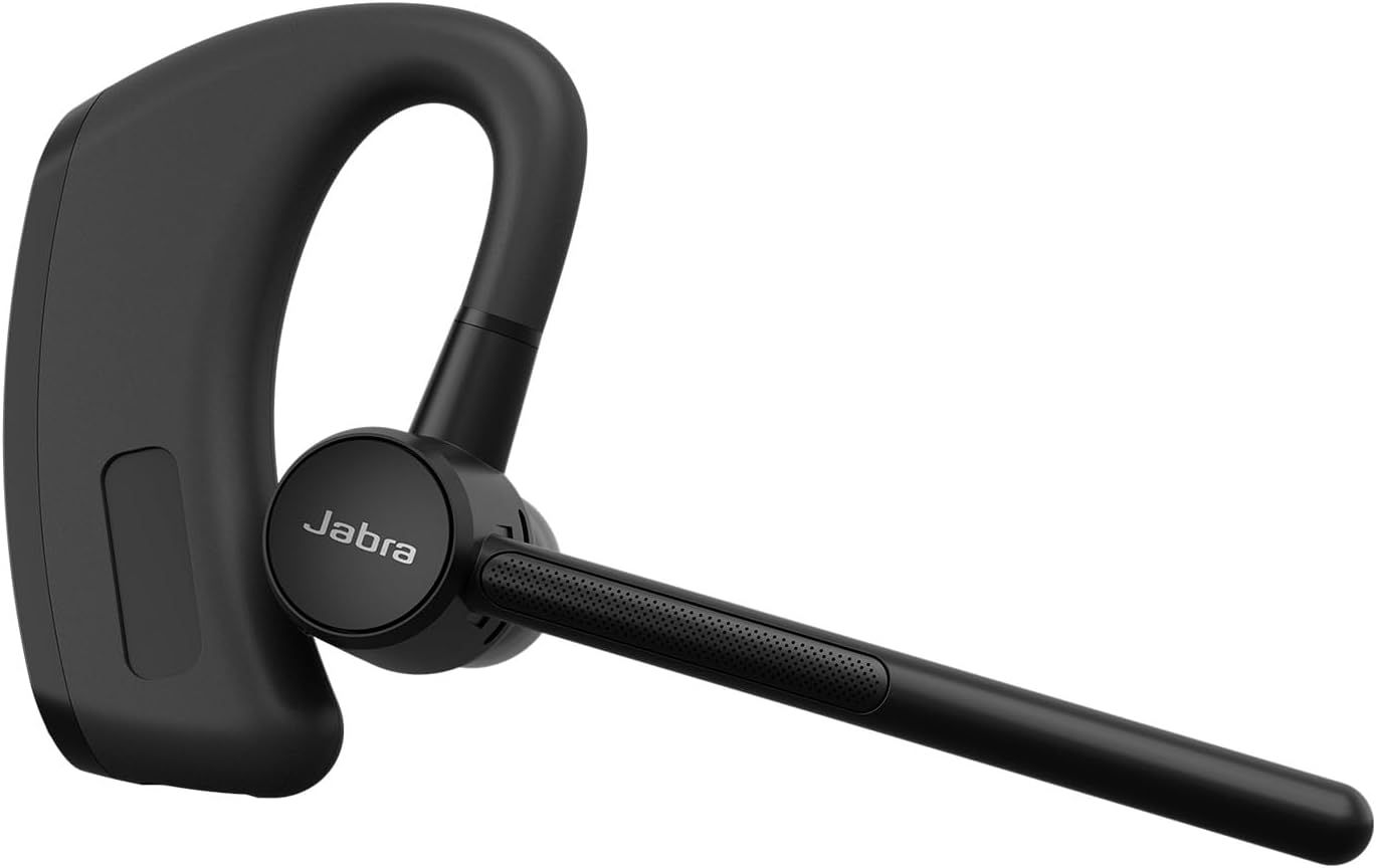 Jabra Perform 45 SE, Push-to-Talk Bluetooth Wireless Mono Headset, Noise-Cancelling Microphone, Works with Walkie Talkie app in Microsoft Teams, Zello and Zebra, Black