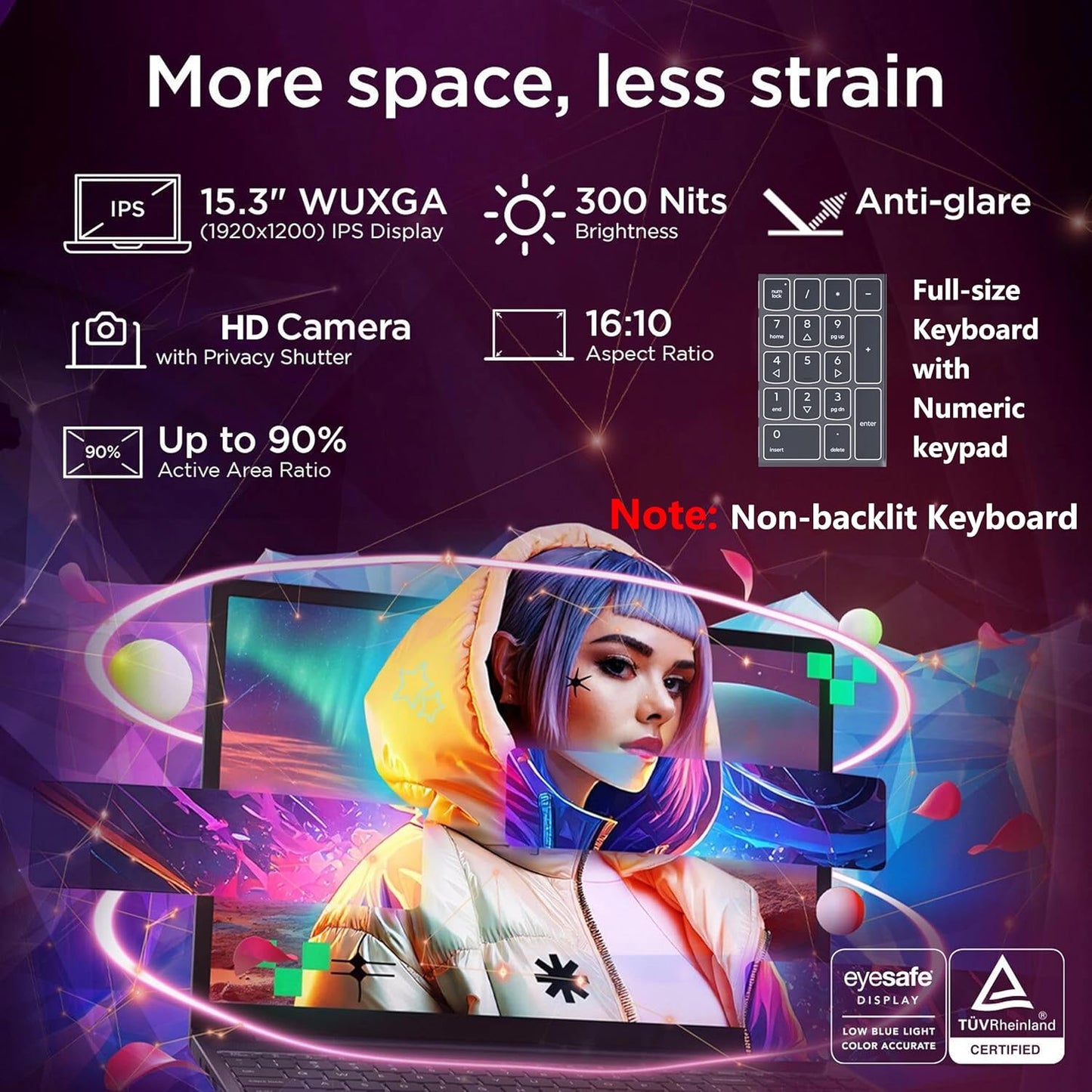 Lenovo Gaming Laptop, 15" WUXGA IPS Display, AMD Ryzen 5 7535HS, 24GB DDR5 RAM, 1TB PCIe SSD, Radeon 660M Graphics, Copilot AI PC, HDMI, Type-C, WiFi 6, Bluetooth 5.3, Luna Grey, Windows 11 Home