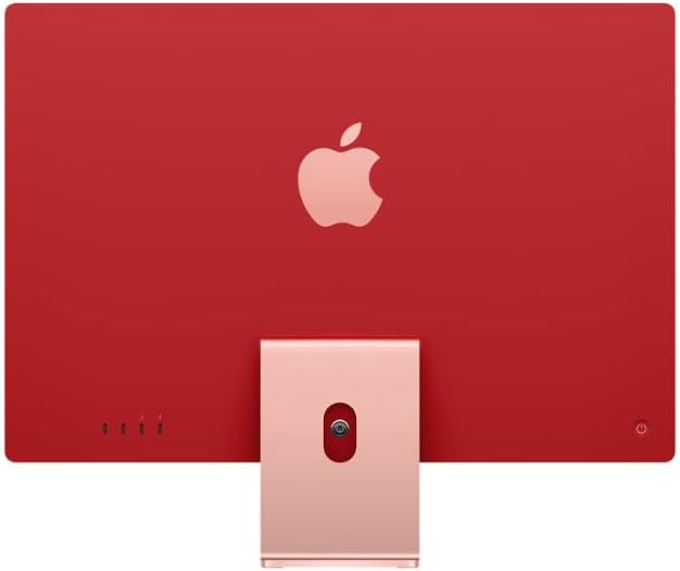 2021 Apple iMac with Apple M1 Chip with 8-core CPU (24-inch, 8GB RAM, 1TB Storage) (QWERTY English) Pink (Renewed)