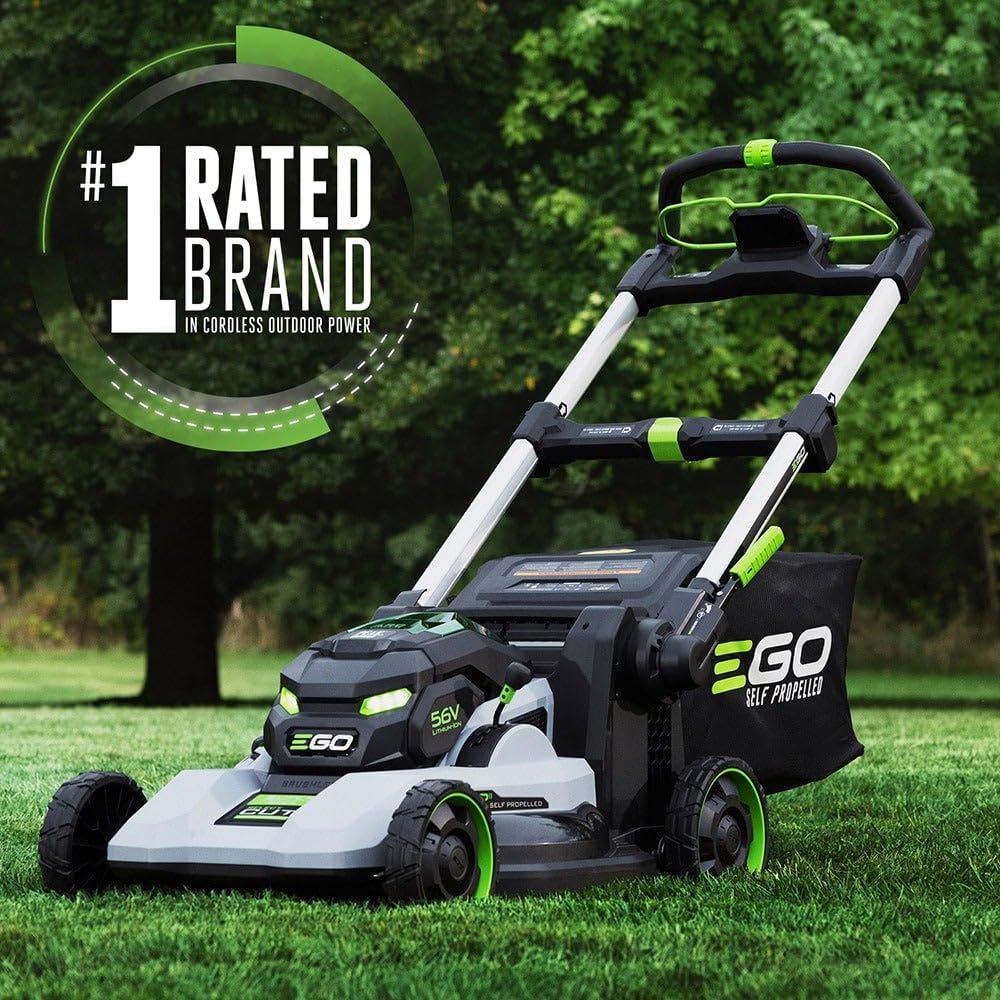 EGO Power+ Electric Lawn Mower, Self-Propelled Cordless with 22" Super Composite Deck, Tool Only, Battery and Charger Not Included - LM2240SP