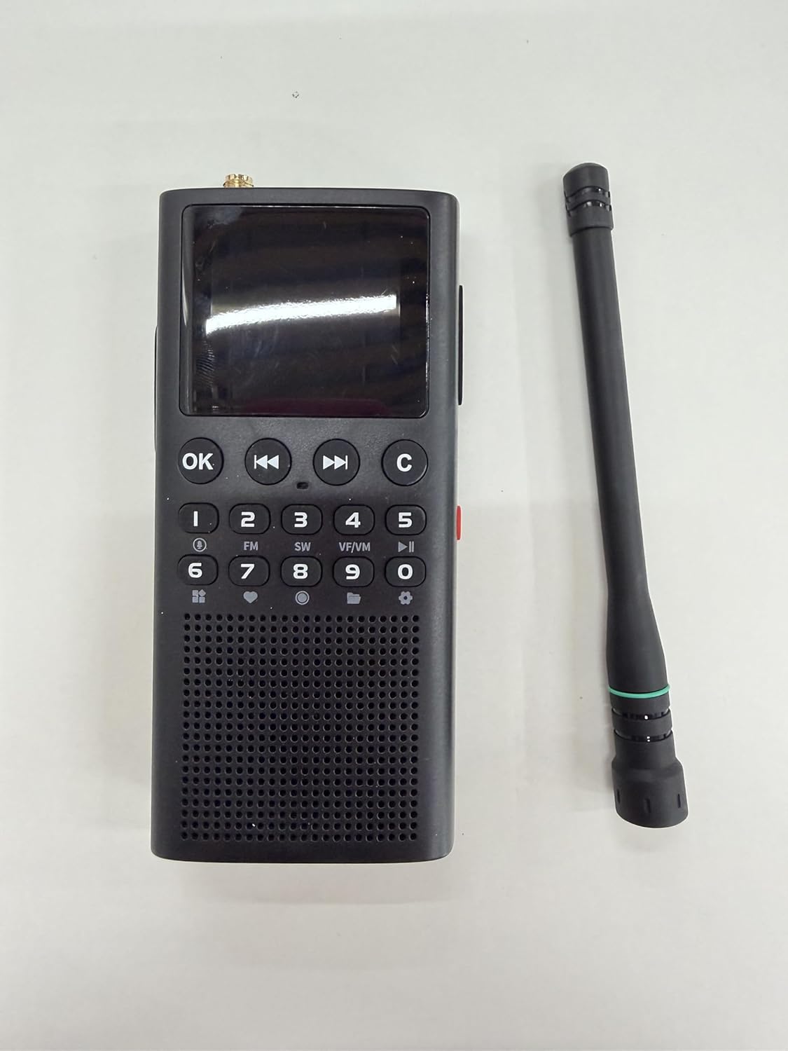CHOYONG WT2 Network Walkie Talkie, Long Range Two-Way Radio with FM/AM/SW Receive, WiFi/4G POC Group Communication, GPT Voice Search, 2500mAh Rechargeable Battery, Black
