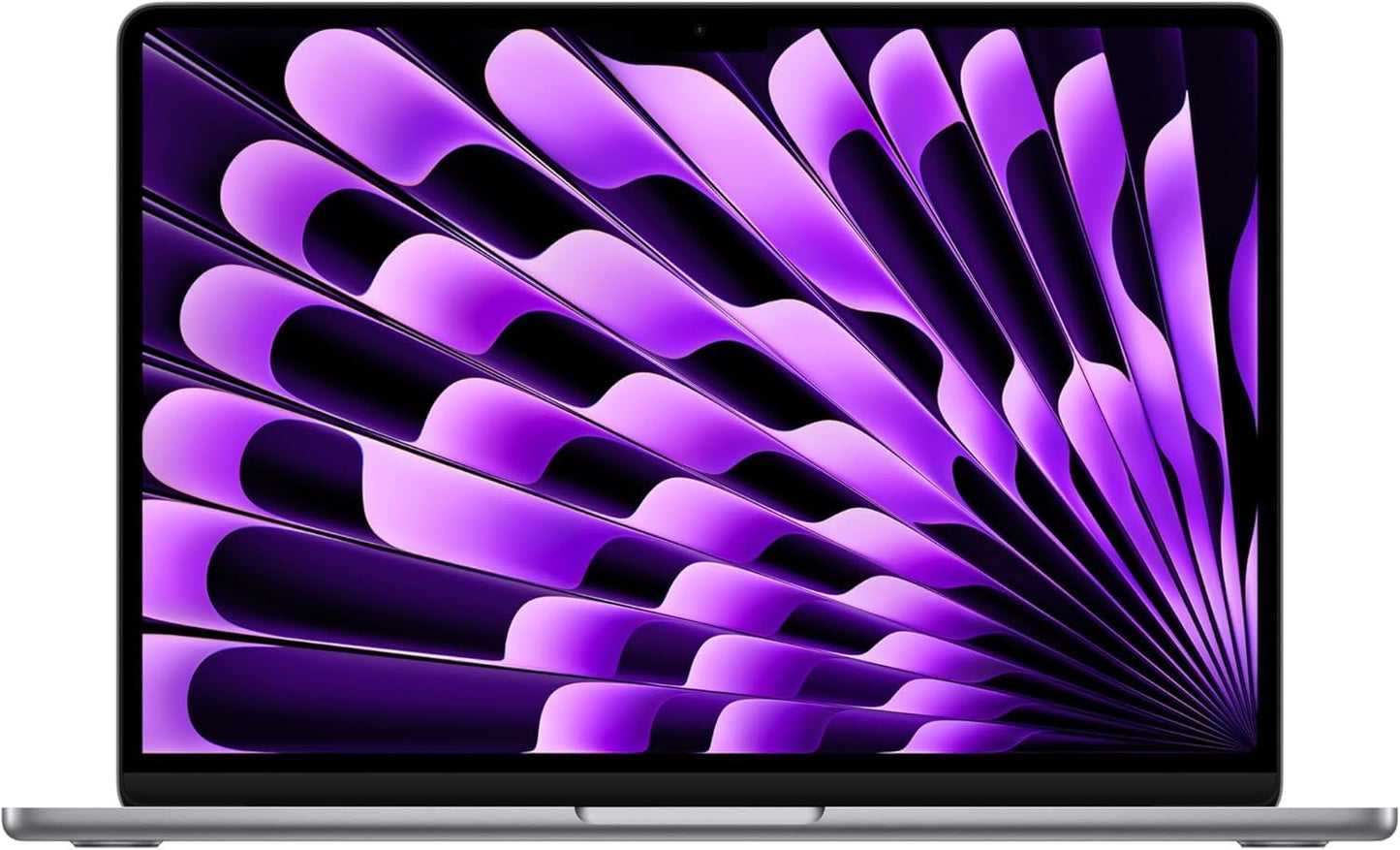 2024 Apple MacBook Air with Apple M3 Chip (13-inch, 16GB RAM, 512GB SSD Storage) (QWERTY English) Space Gray (Renewed Premium)