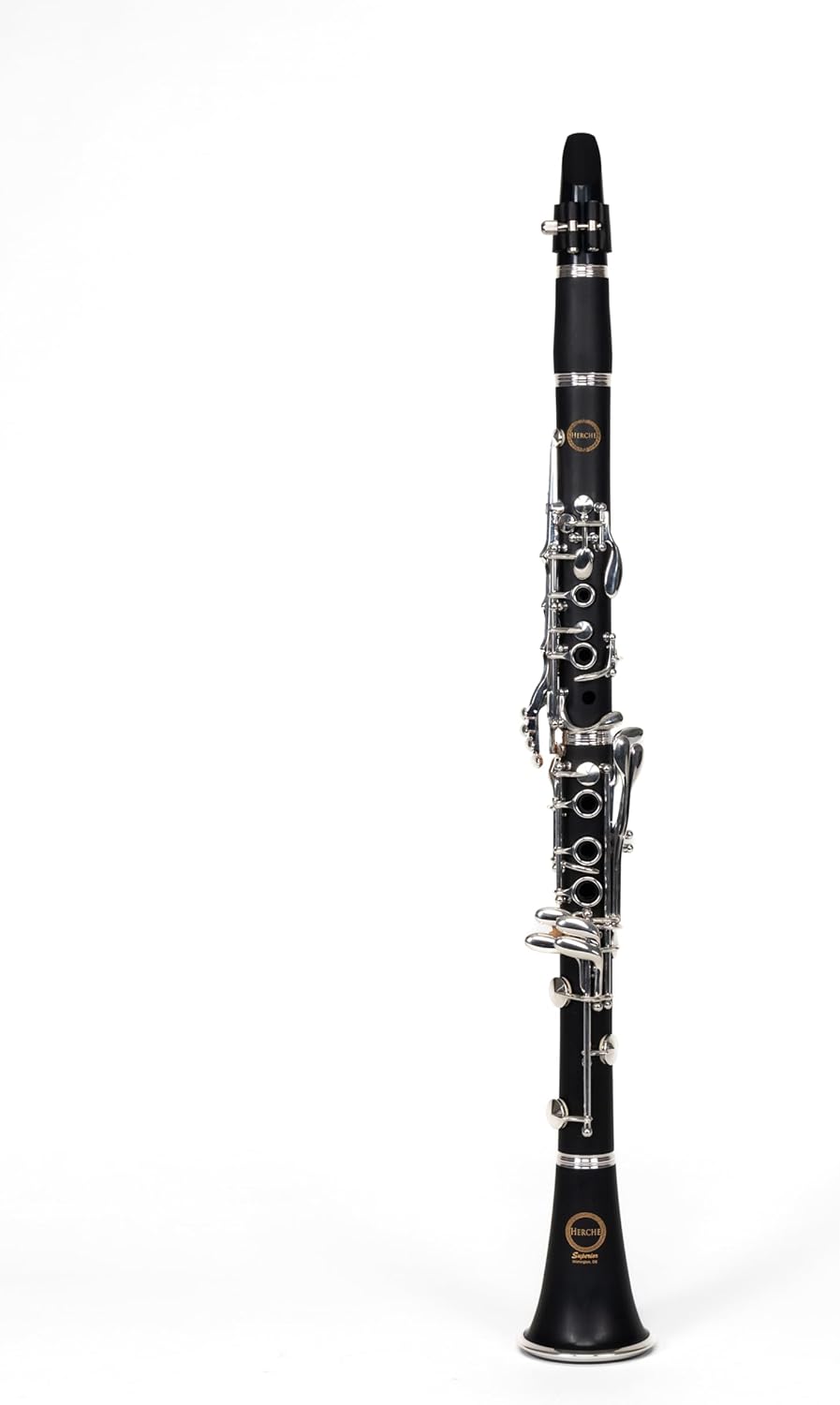 Herche Clarinet Bb Superior X5 - UPGRADED - Educator Approved - Intermediate - Free Service Plan