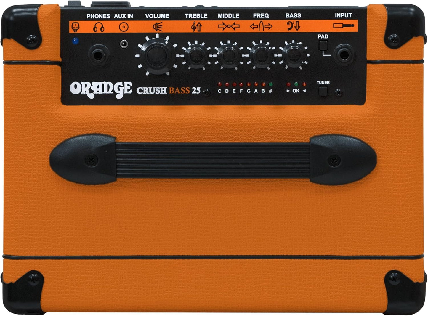 Orange Crush Bass 25 25W 8" Guitar Amplifier and Speaker Combo,