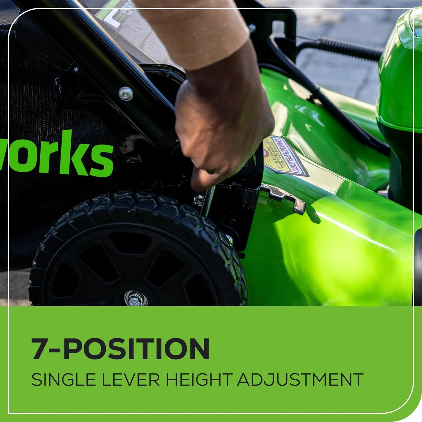 Greenworks 40V 20" Brushless Cordless Lawn Mower with 4.0Ah Battery & Charger(75+ Tool Compatibility)